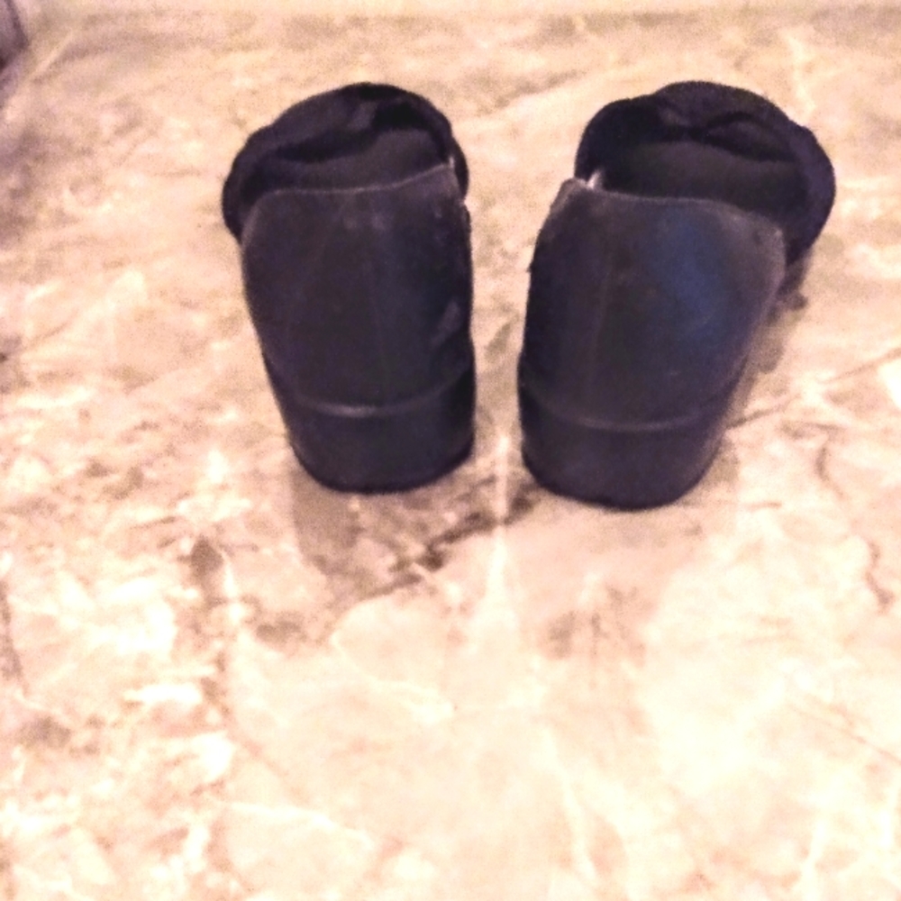 Vtg. Cabin Creek Women's Black Sandals 9M - Picture 5 of 9